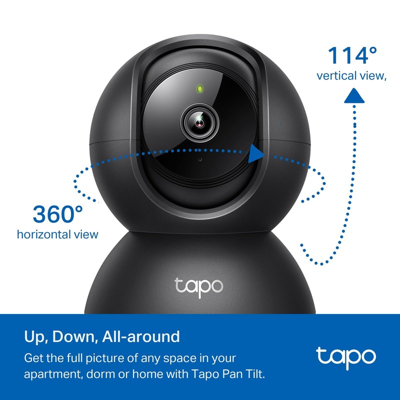 1080P Indoor Pan/Tilt Wired - Works as a Baby & Pet Monitor, Motion Detection... gallery