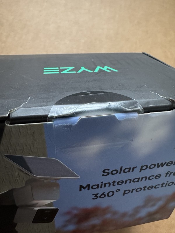 WYZE Solar Cam Pan Solar & Battery Powered 2K Color Night Vision Camera - New gallery