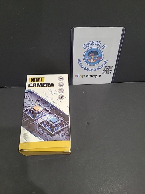 Unbranded Wireless Wi-Fi Camera New In Box Never Used With Instructions.