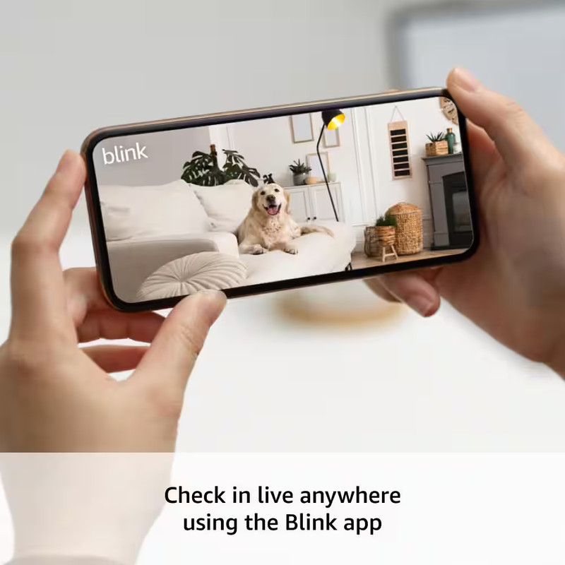 Mini Indoor Wired 1080P Wi-Fi Security Camera in White gallery