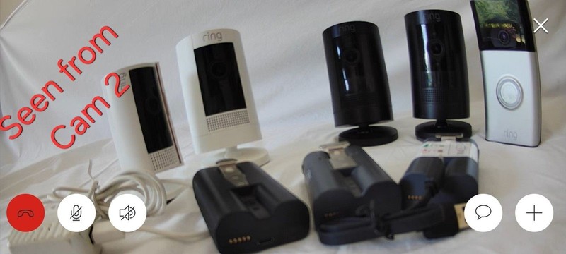 Ring Security Camera System with Doorbell Cam gallery