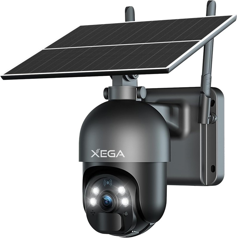 4G LTE Cellular Security Camera Outdoor Solar Came gallery