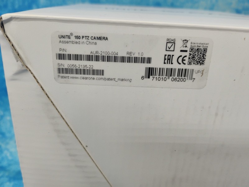 ClearOne Aura Unite 150 PTZ Camera, AUR-2100-004 gallery