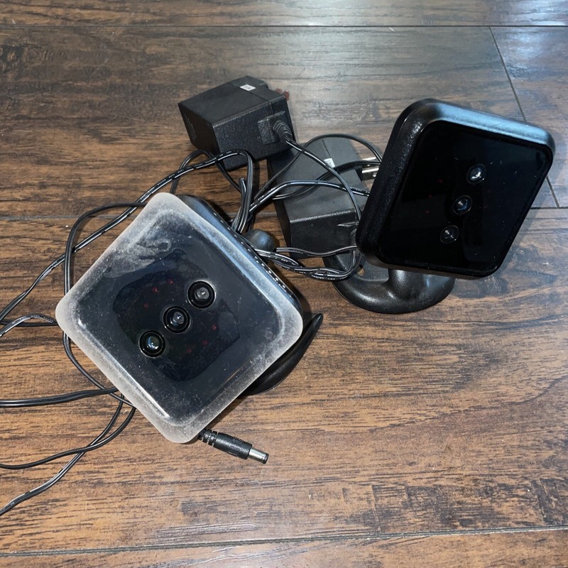 ADT Pulse Wireless Network Camera RC8025B-ADT SET OF 2 with Stand and Power Cord