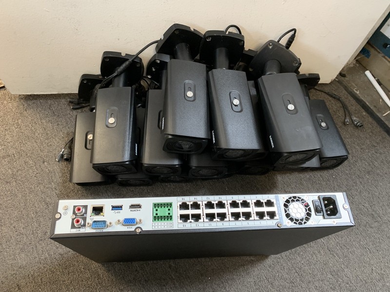 15 LOREX LNB8973-C Cameras +NVR NR932-N Tested Working, Admin Password- 6TB gallery