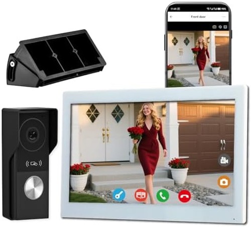 Smart Video doorbell intercom System videophone for Home with 10.1 inch Big T... gallery