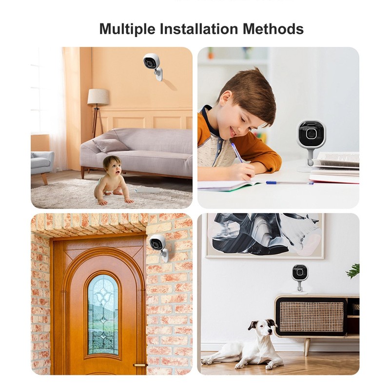 WiFi Monitoring Camera 360 Degree Panoramic View Motion Detection Smart HD WYFY gallery