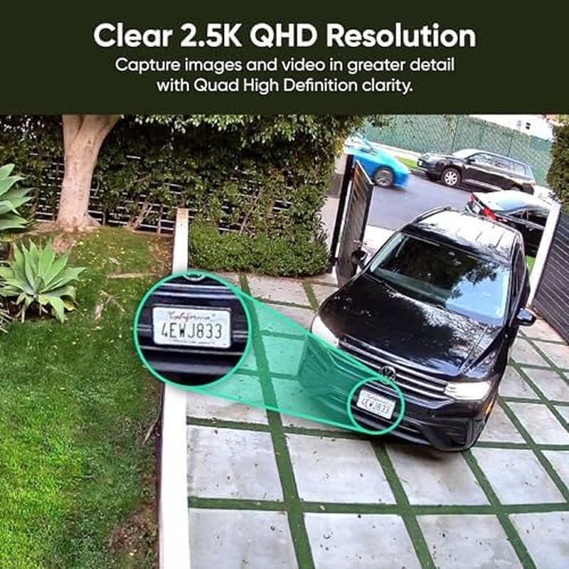 Cam V4 (Latest Model), 2.5K AI Security Camera, Indoor/Outdoor Cameras for Home gallery