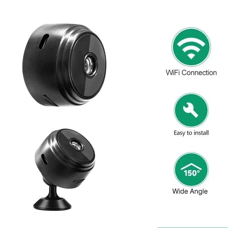 Mini Wireless Record Camera WiFi IP Home Security DVR Night Vision HD USB 1080P gallery