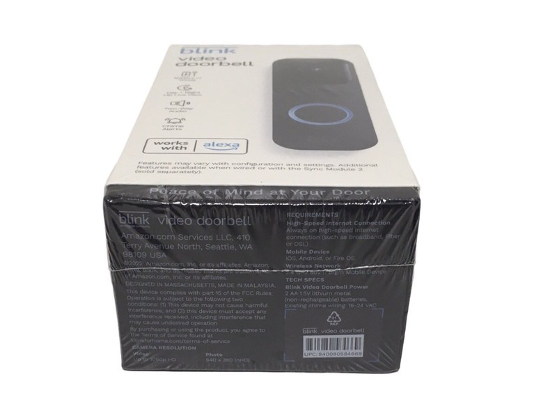 BLINK SECURITY BLINK VIDEO DOORBELL (EPJ028012) gallery