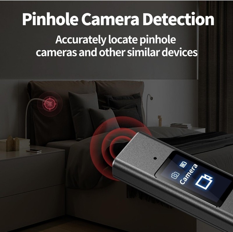 NEW Hidden Camera Detector GPS Tracker RF Portable Wireless Rechargeable gallery