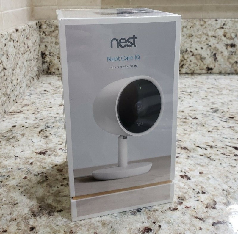 NEST Cam IQ Indoor Smart Security Camera Model NC3100US – Sealed NEW