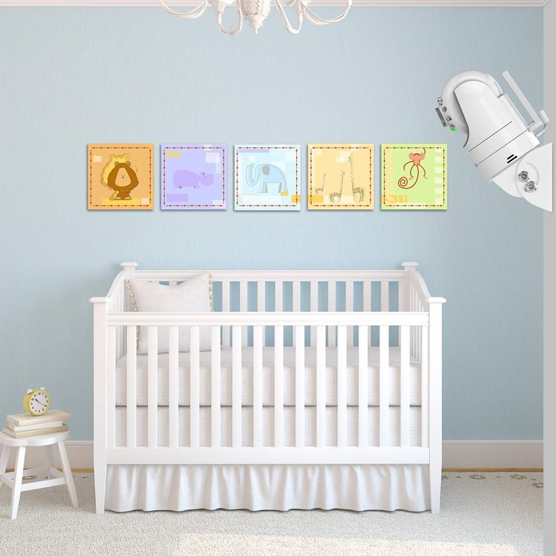 Adjustable Angle Mount for Infant Optics DXR-8, Motorola, Samsung, Babysense ... gallery