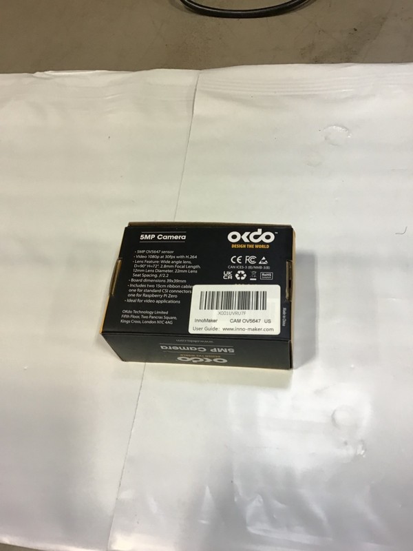 OKdo InnoMaker 5MP Camera Module CAM-OV5647 – New Sealed – Sold As Is gallery