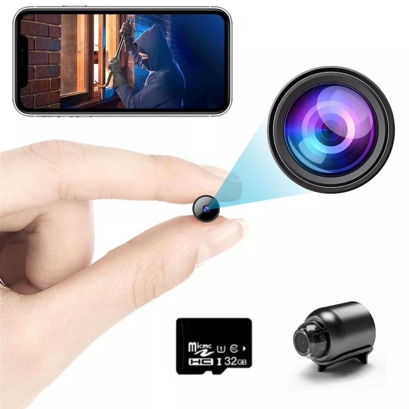 1080P Mini Camera CCTV WiFi HD IP Night Vision Camcorder Home Security Cam US gallery