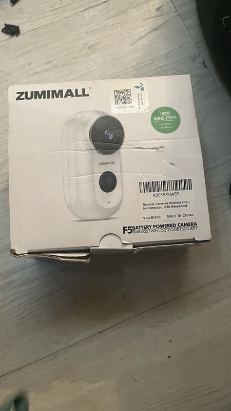 ZUMIMALL Smart AI Home Security Camera Wireless Outdoor 2K Color Night Vision gallery