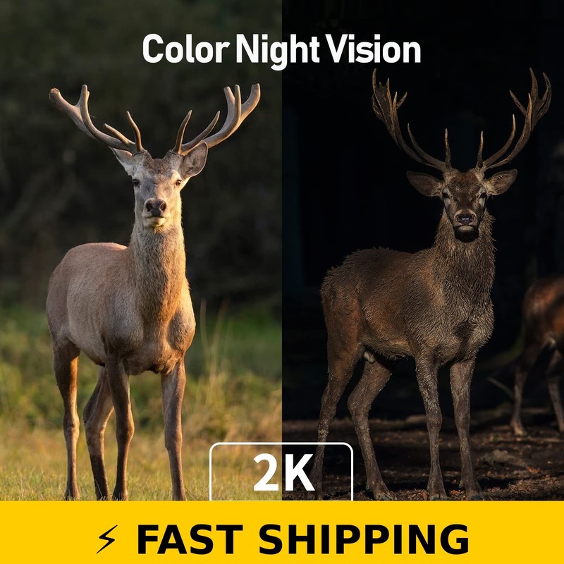 SEHMUA 4G LTE Solar Security Camera - 2K Color Night Vision gallery