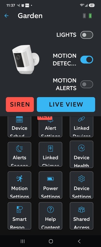 Ring Spotlight Cam Pro Advanced Outdoor Wireless Battery 1080p Excellent Working gallery