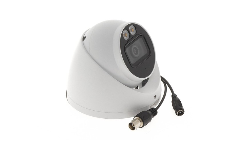 CVI 5MP 2.8mm 4in1 Audio On Coax Dual-Light Turret Dome Camera gallery