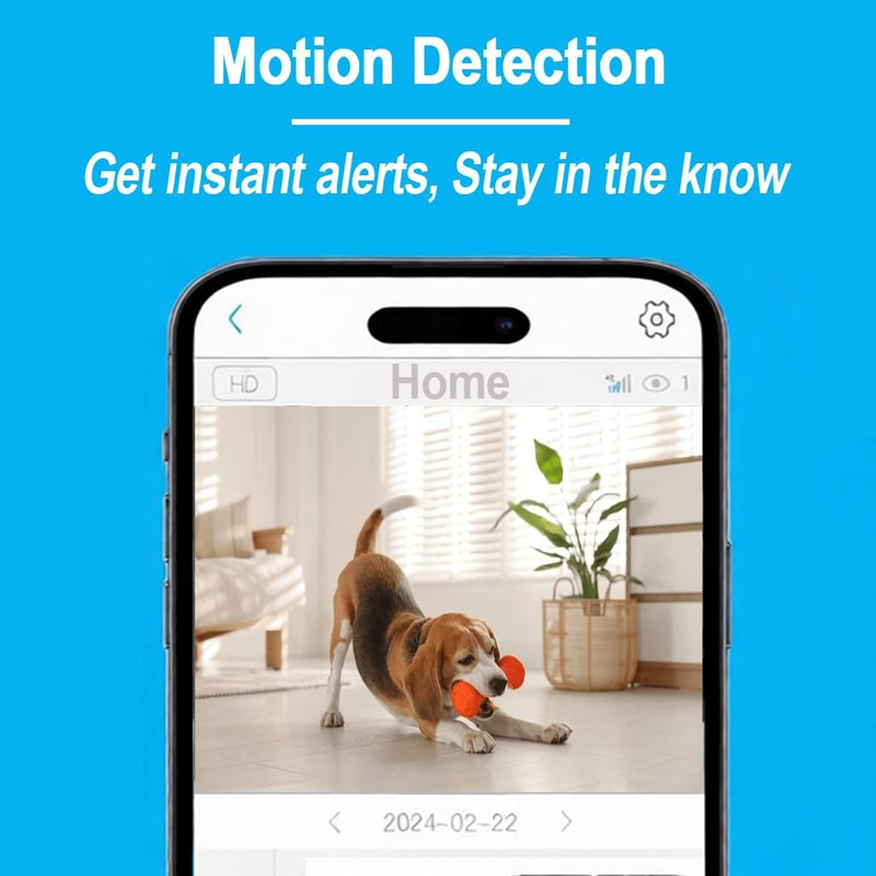 100-Day Battery Time Security Camera with Magnetic Mount (W-B2) | Indoor Camera gallery