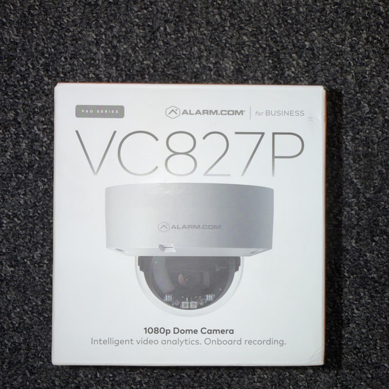 Alarm.com For Business ADC-VC827P Pro Series 1080p Dome Camera New, open box