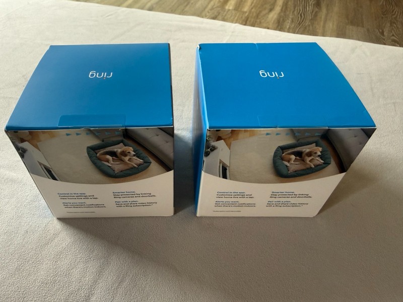 (Pair Ring) Ring- 2-Pack Indoor Plug-In 1080p Security Camera (2nd-Generation)