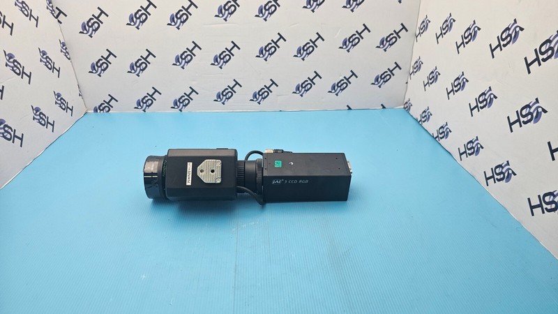 JAI CV-M91 3CCD RGB color industrial camera w/ Fujinon T16x5.5DA-R11 Lens