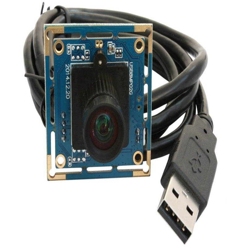 8MP IMX179 Sensor UVC Camera Module Video Webcam with 6mm Lens For Win8 Android gallery