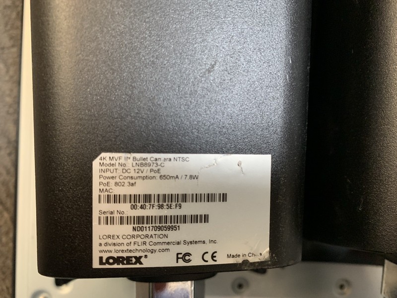 15 LOREX LNB8973-C Cameras +NVR NR932-N Tested Working, Admin Password- 6TB gallery