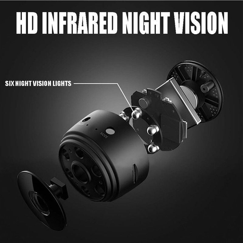 Guard House Security Camera1080p HD Magnetic Mini Cameras Smart Alarm with 64GB gallery