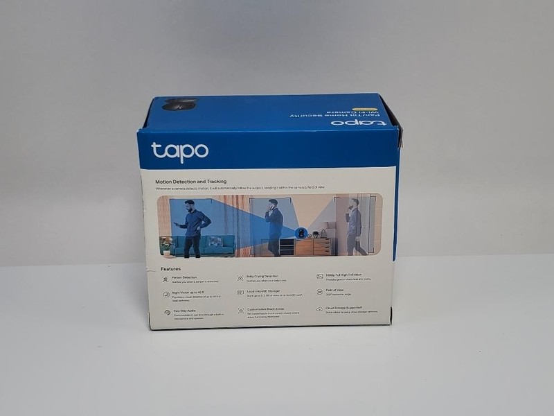 TP-Link Tapo C201 Pan Tilt Security Camera Night Vision 2 Way Audio Motion Det gallery