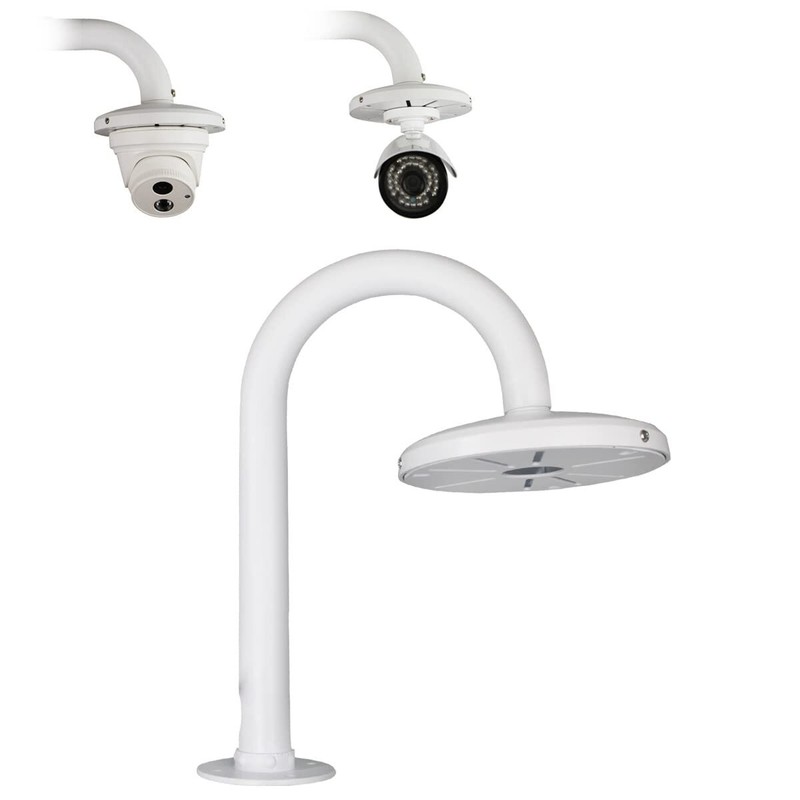 Security Camera Wall Mount Bracket Dome Camera Holder U Type 11.8 Inch