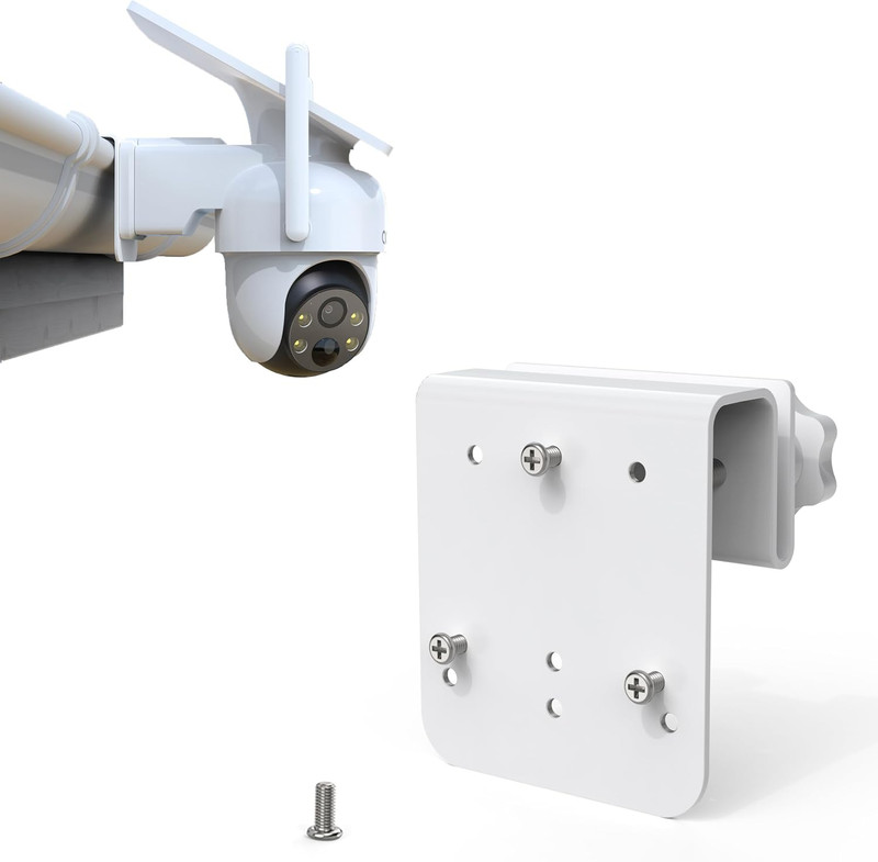 Metal Gutter Mount for AOSU Security Camera Wireless Outdoor (Solarcam D1 Classi