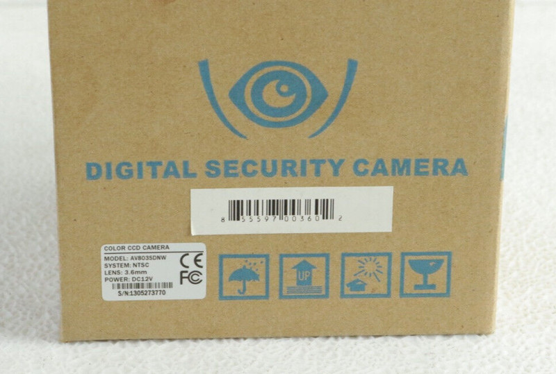 AVUE AV803SDNW Dome Camera (White) SONY 1/3" SUPER HAD II CCD L600 gallery