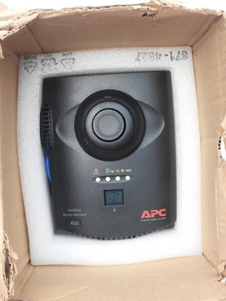 NOS NEW APC NETBOTZ ROOM MONITOR 455 CAMERA SYSTEM MODEL NBWL0455 gallery
