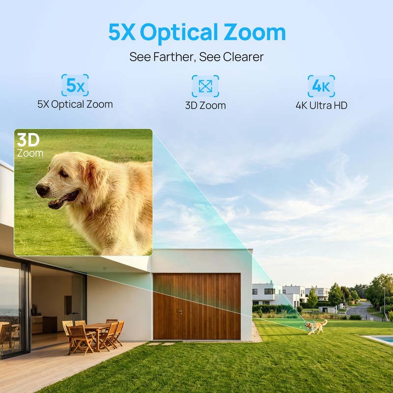 1PC VIKYLIN BR85 Dual light Color 5×optical ZOOM IP 8MP PTZ Camera Onvif Outdoor gallery