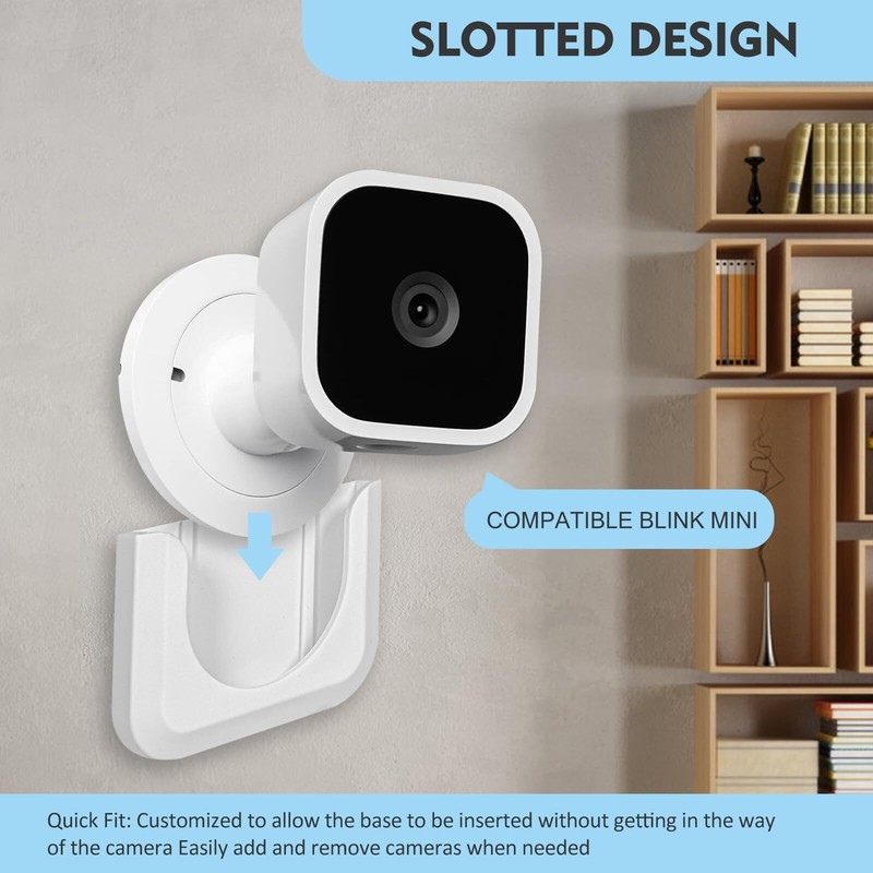 Blink Mini Camera Adhesive Wall Mount Bracket 2 Pack Strong & Durable Camera Mou gallery