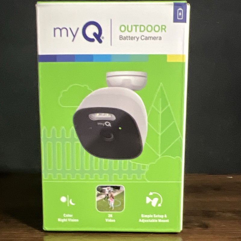 My Q Outdoor Battery-Powered Camera