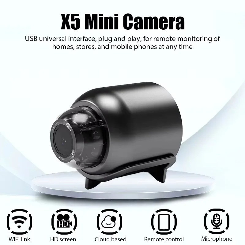 1080P Mini Camera CCTV WiFi HD IP Night Vision Camcorder Home Security Cam US gallery