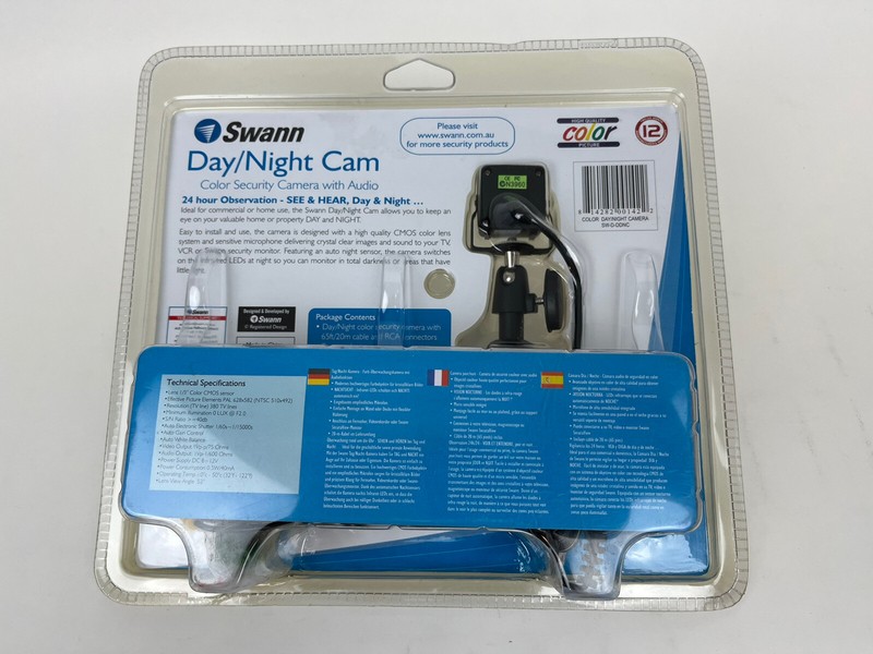 Swann Day/Night Camera Model# SW-D-DDNC Color Security Camera With Audio gallery
