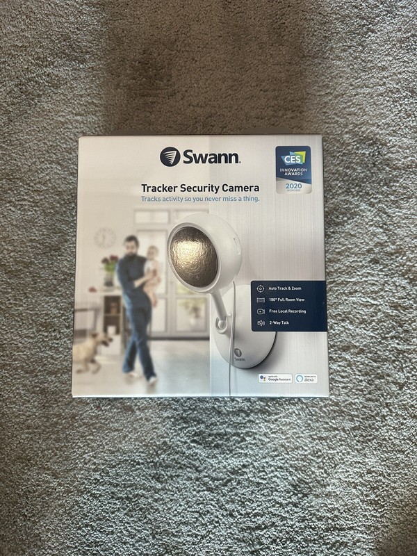 Swann SWIFI-TRACKCM32GB-GL Indoor Tracker IP Security Camera