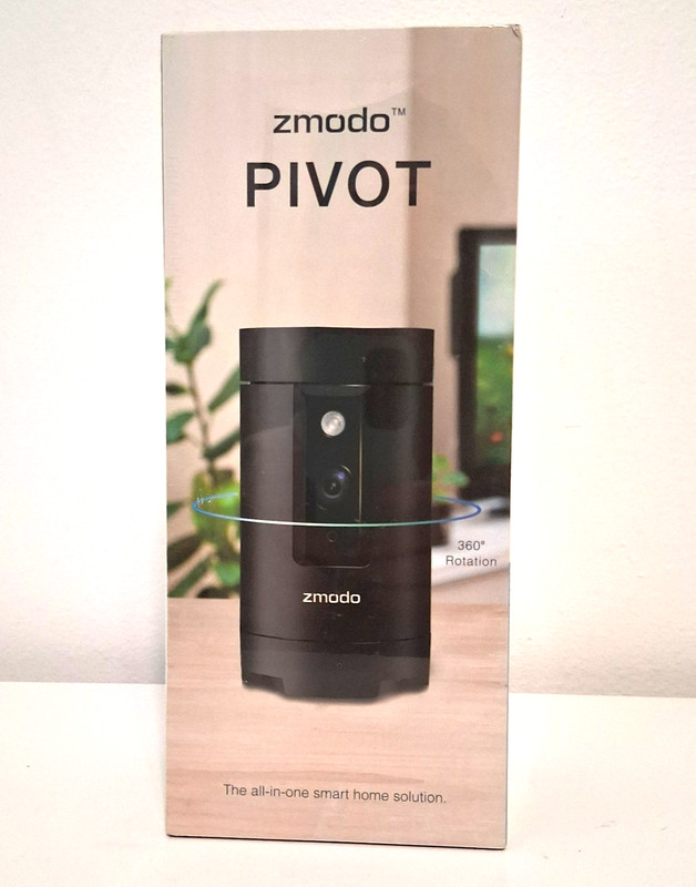 NEW In Box Zmodo Pivot Indoor Smart Home Hub Security Camera Audio ZM-SHP001B