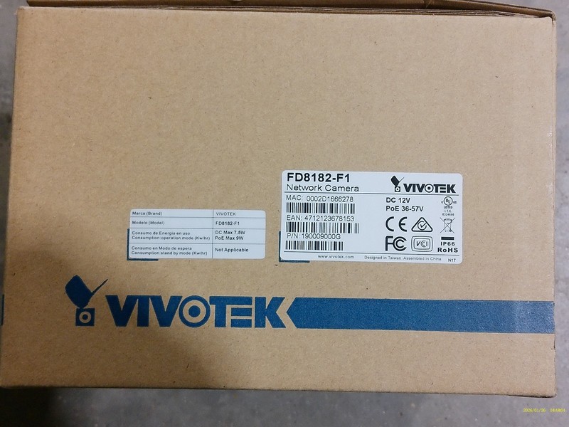 Vivotek, FD8182-F1, 5MP Ultra Wide Angle Indoor Dome IP Security Camera gallery
