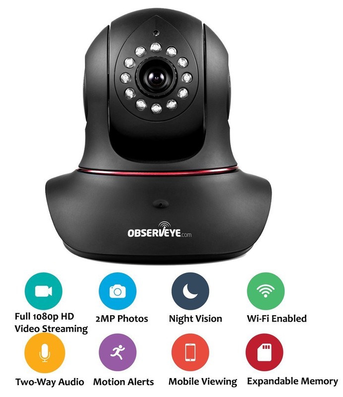Observeye Ocli 1 Wireless Indoor 1080P HD 2MP IP Home Security Camera with WiFi, gallery