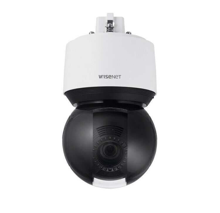 Wisenet Hanwha XNP-6400R 2MP IR PTZ Network Security Camera – White