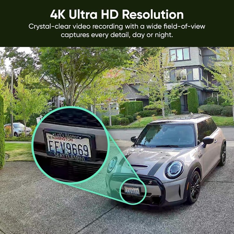 Cam Pan v4 2-Pack: 4K Smart Security Cameras w/ Color Night Vision & AI Tracking gallery