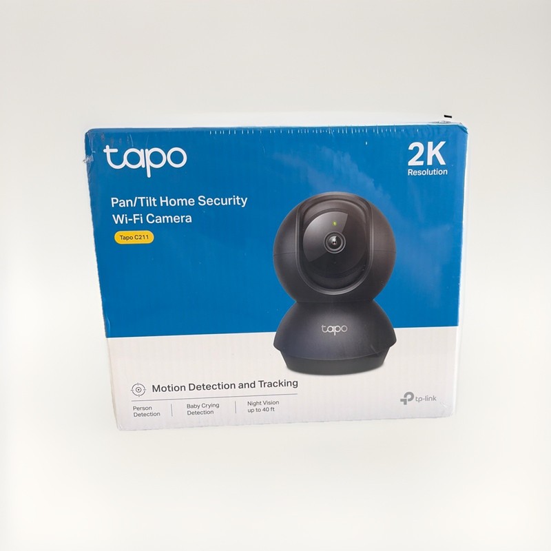 TAPO WIFI CAMERA TAPOC211 BLACK