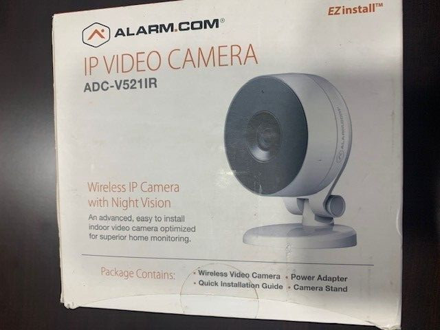 Alarm.com ADC-V521IR Wireless IP Camera with Night Vision Factory sealed gallery