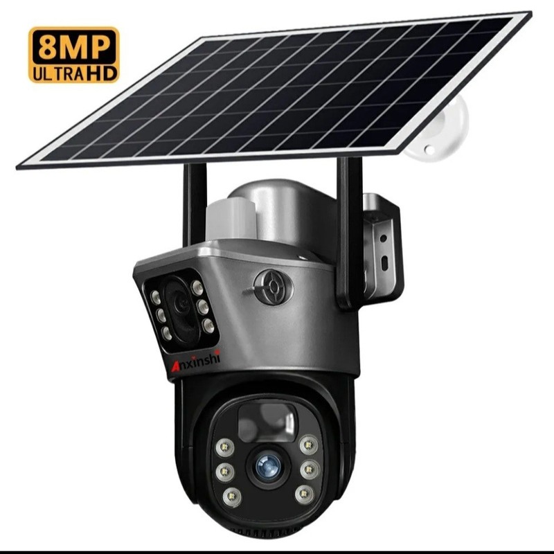 V380 Wireless Smart Solar Cámara Bulet-Dome Linkage Camara gallery