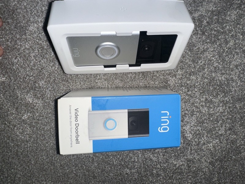 Ring Doorbell Camera with Safe Lockbox Security gallery